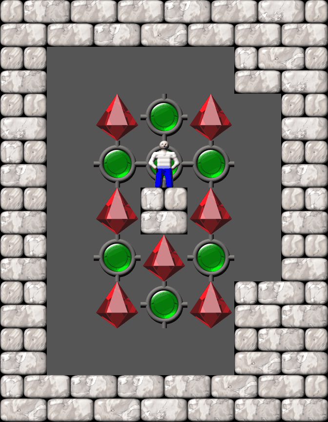 Sokoban Bugs1005 collections level 284